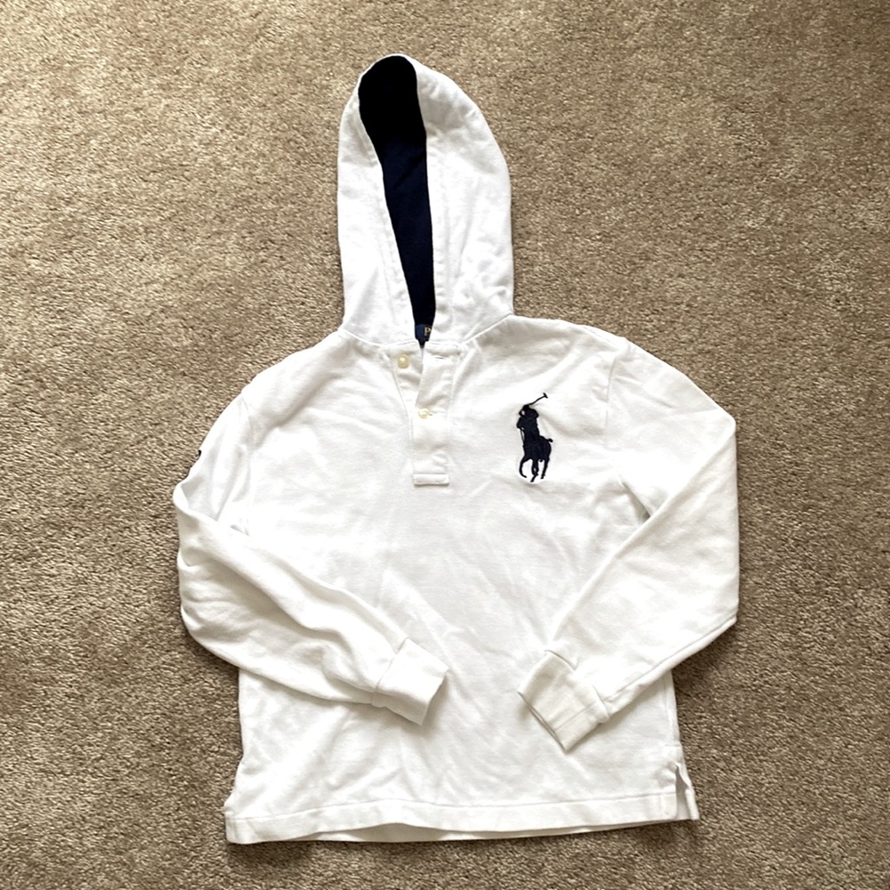 Polo Ralph Lauren hooded long sleeve shirt